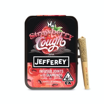 Strawberry Cough - Jefferey Infused Joint .65g 5 Pack