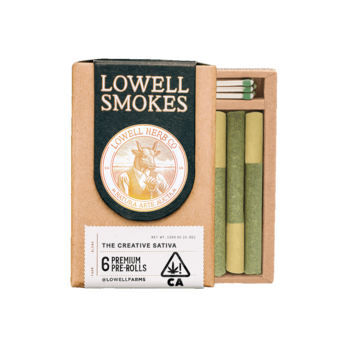 Lowell Smokes | 3.5g Pre Roll Pack | The Creative Sativa