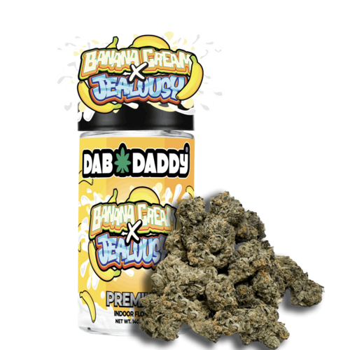 Banana Cream X Jealousy Flower Dab Daddy® 14g Premium Indoor Flower