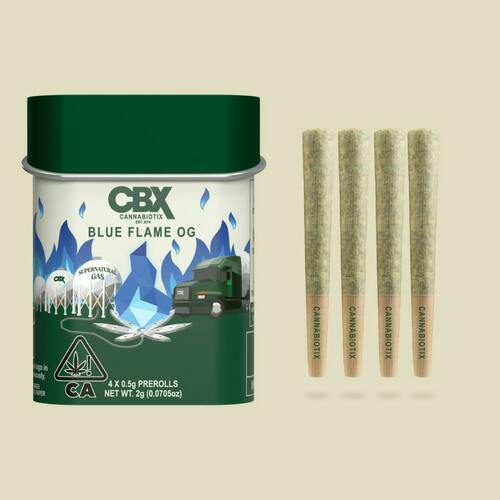 Cannabiotix | Blue Flame OG | Mini Joints | 0.5g each | 4pk