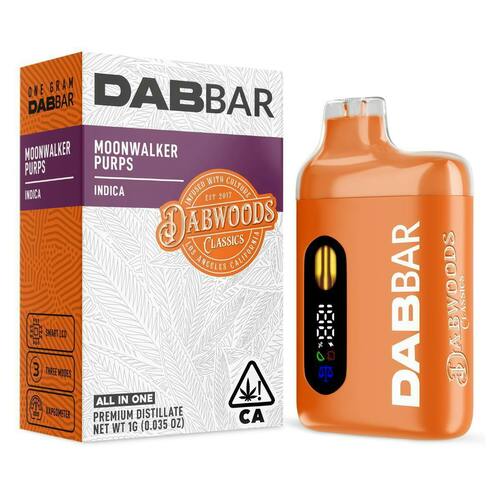 Classics | Moonwalker Purps | Dab Bar 2.0 Disposable | 1g
