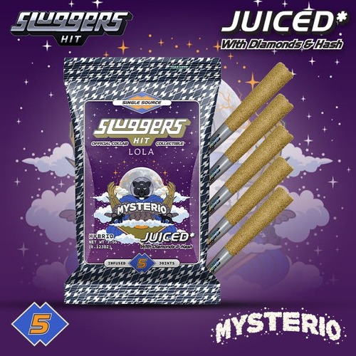 Sluggers - Infused Prerolls - 3.5g 5pk - Mysterio