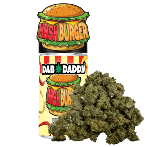 Hash Burger Flower Dab Daddy® 14g Premium Indoor Flower