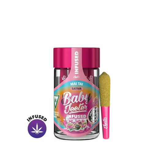 Jeeter | Mai Tai | Baby Infused Minis | 0.5g each | 5pk