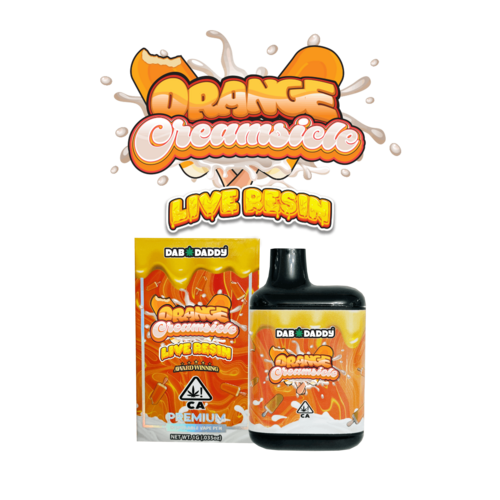 Orange Creamsicle Dab Daddy® Live Resin Vape 1g