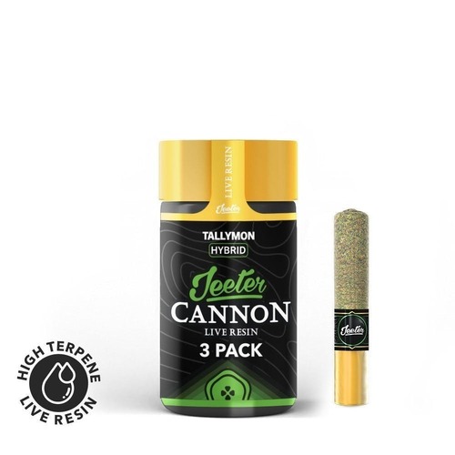 Jeeter | Tallymon | Live Resin Cannons | Infused Minis | 0.5g each | 3pk