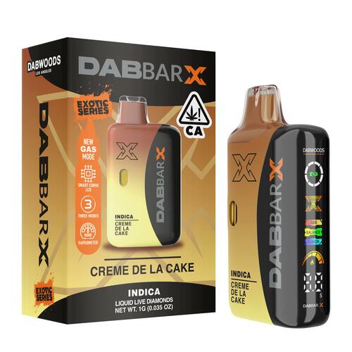 Créme De La Cake | Dab Bar X Liquid Live Diamonds Disposable | 1g