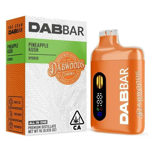 Classics | Pineapple Kush | Dab Bar 2.0 Disposable | 1g