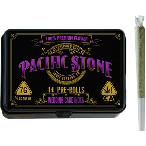 Pacific Stone | Wedding Cake | Pre-Rolls | 0.5g each | 14pk